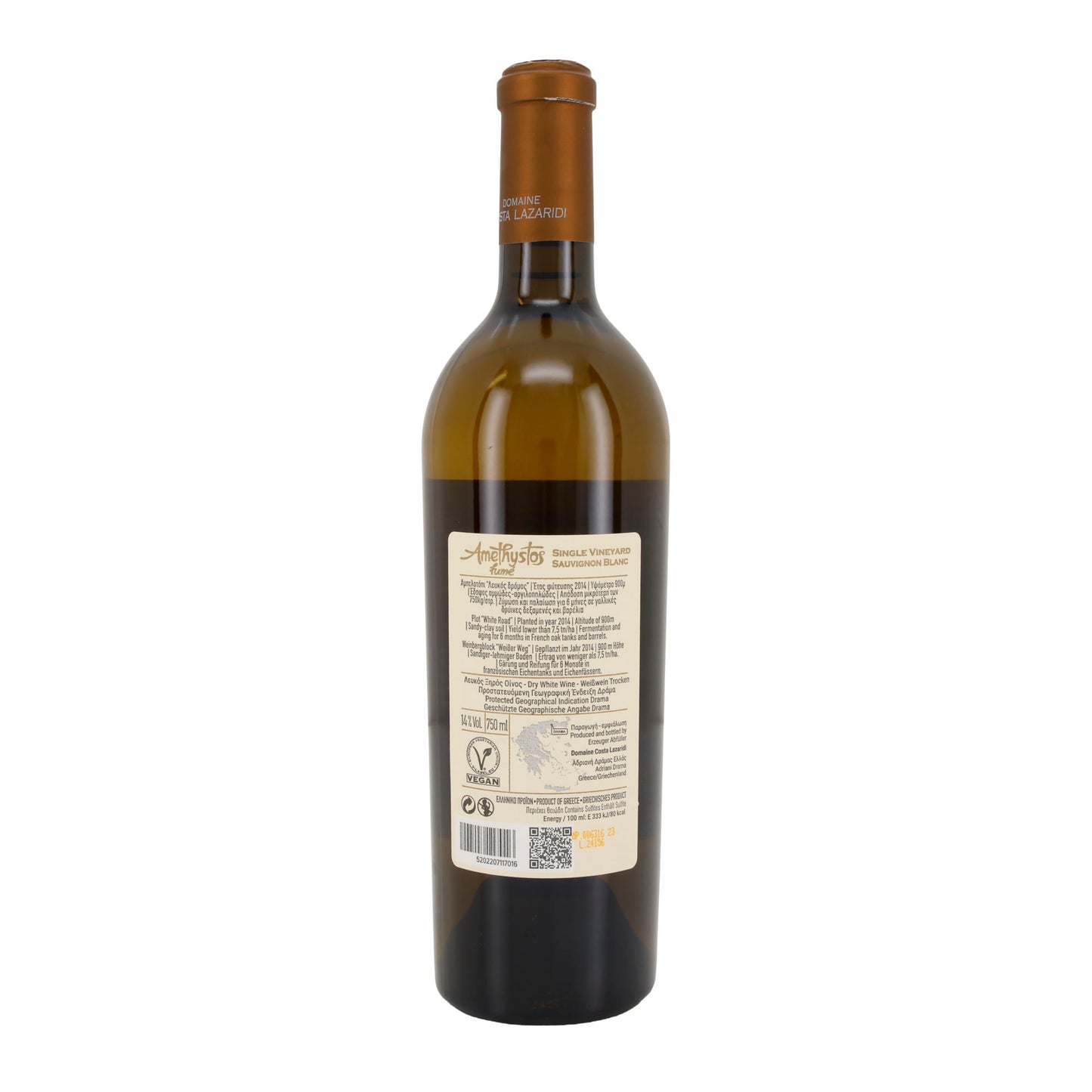 Weißwein Amethystos Fumé | Sauvignon Blanc | Trocken | Griechenland | 750 ml