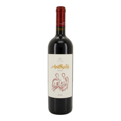 Rotwein Amethystos Rouge | Cabernet Sauvignon, Merlot & Agiorgitiko | Trocken | Griechenland | 750 ml