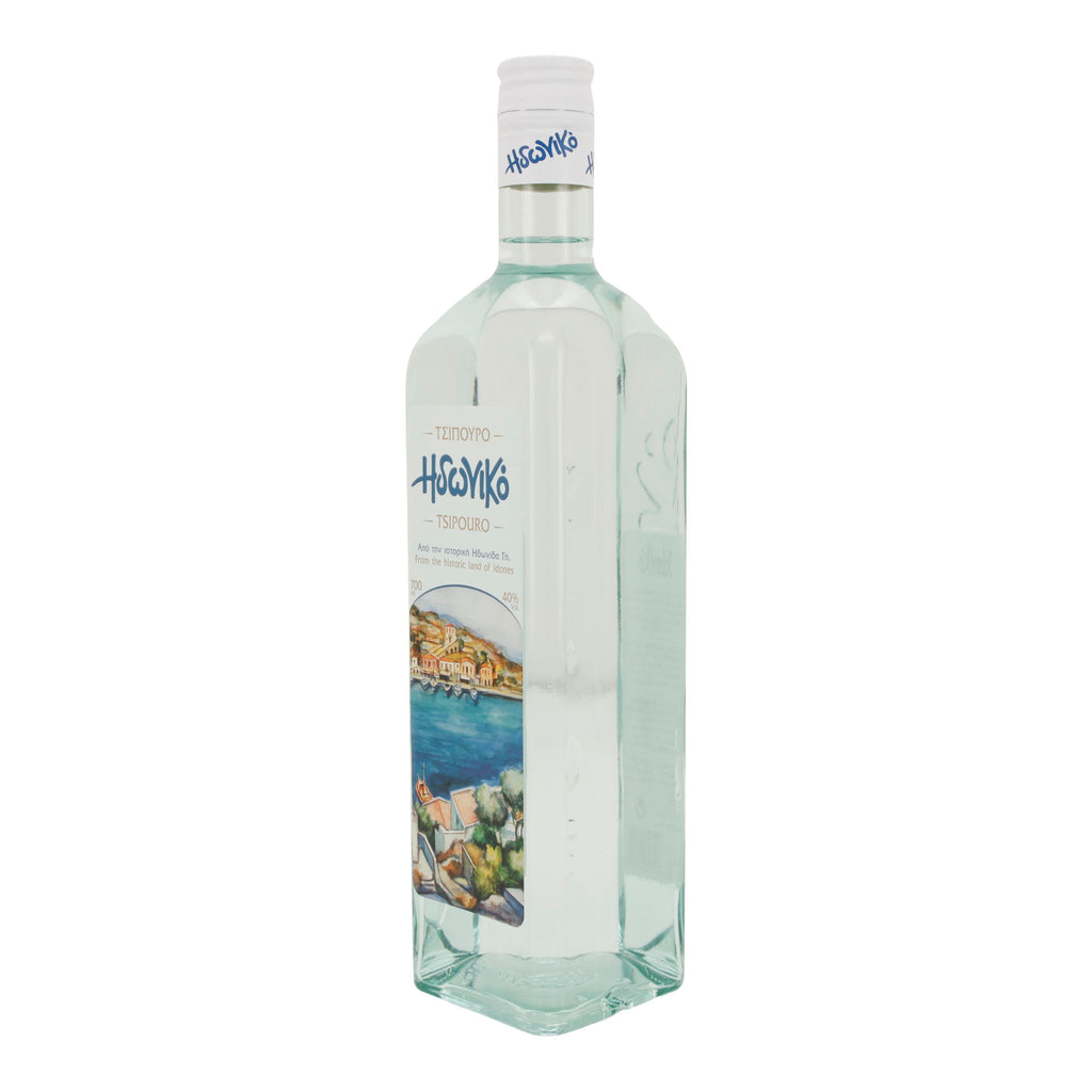 Tsipouro Idoniko | Griechischer Tresterbrand | ohne Anis | 40 % vol. | 700 ml