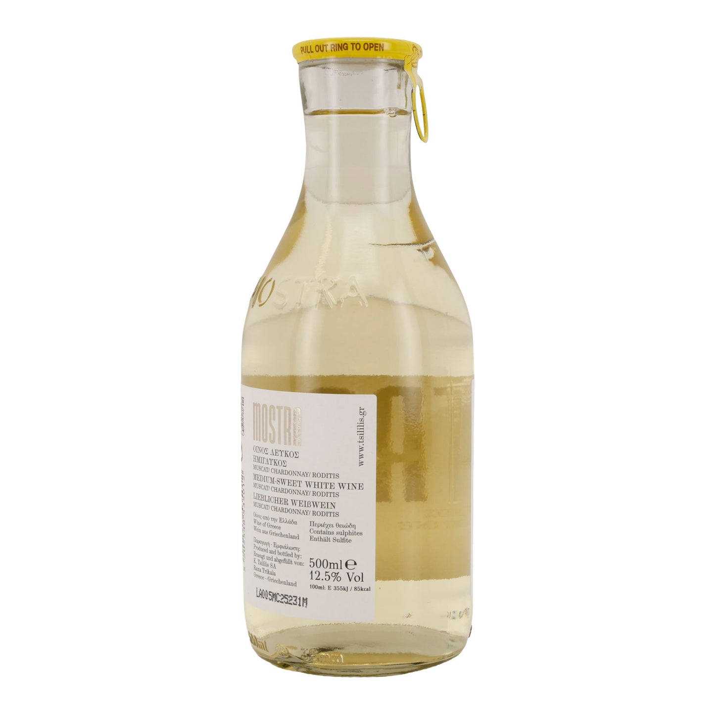 Weißwein Mostra | Lieblich | Muscat & Chardonnay | 500 ml
