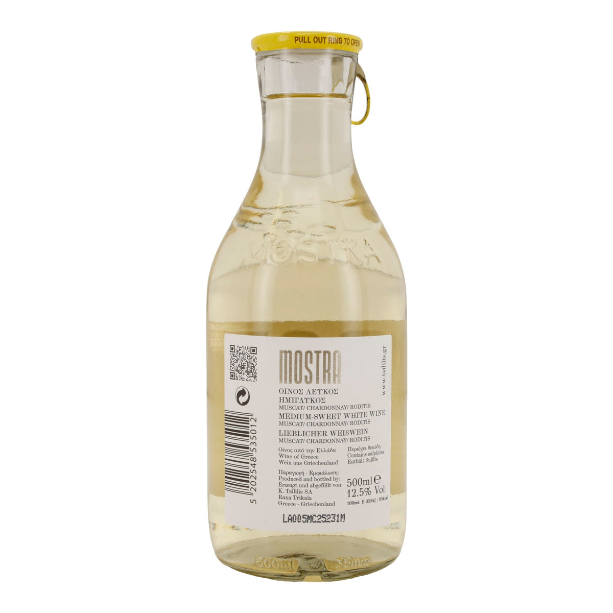 Weißwein Mostra | Lieblich | Muscat & Chardonnay | 500 ml