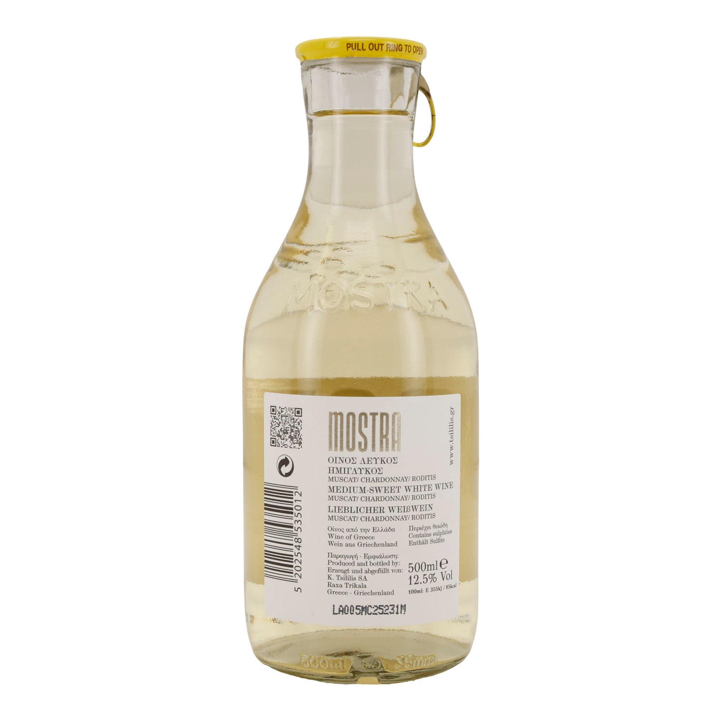 Weißwein Mostra | Lieblich | Muscat & Chardonnay | 500 ml