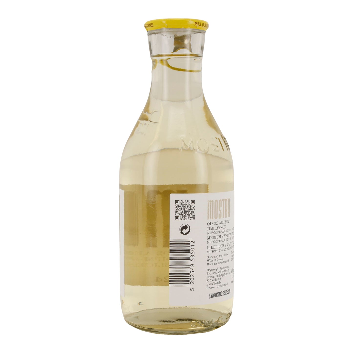 Weißwein Mostra | Lieblich | Muscat & Chardonnay | 500 ml