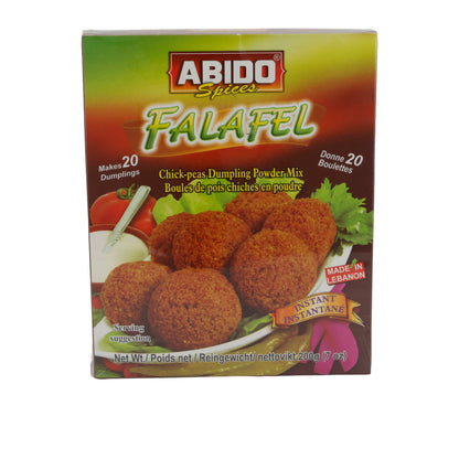 Falafel-Mischung Abido | Aus Kichererbsen | Authentisch, für Falafel-Bällchen | 200 g