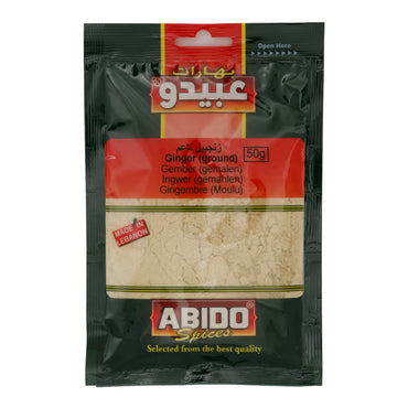 Gewürz Abido | Ginger Ground | Gemahlenes Ingwergewürz | ABIDO
