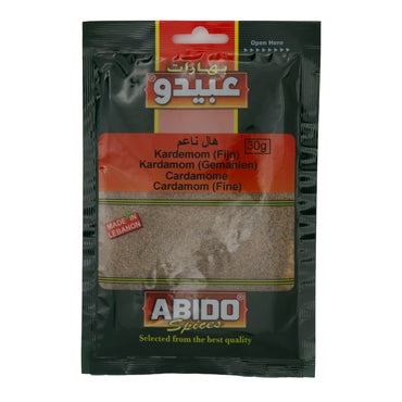 Gewürz Abido | Kardamom gemahlen | Intensiv duftend, orientalisch | 30g ABIDO