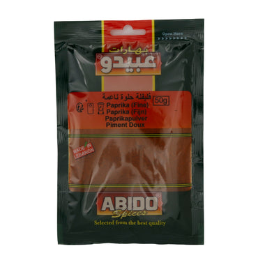 Paprikapulver Abido | fein gemahlen | Gewürz | 50 g ABIDO