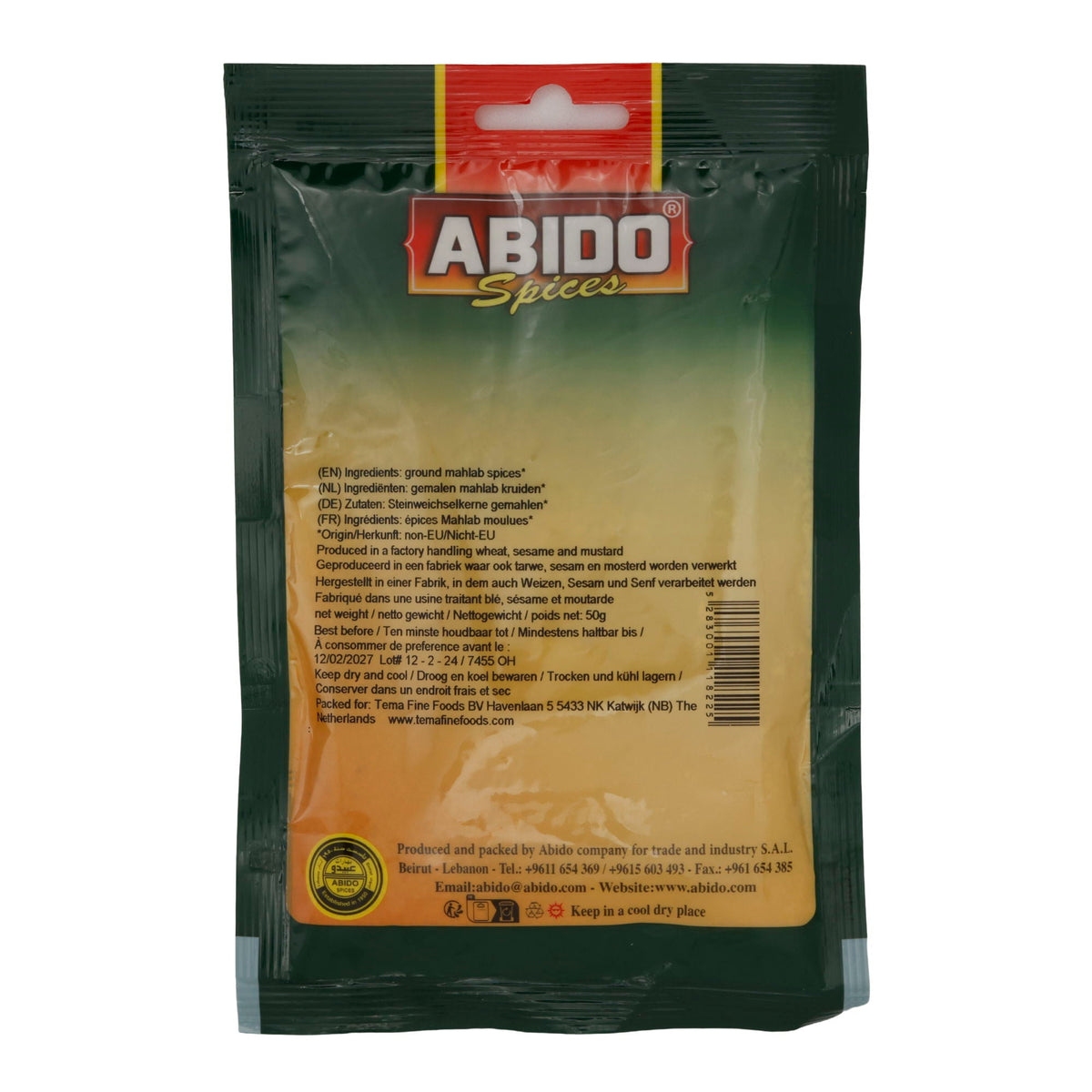 Mahlab Gewürz Abido | gemahlen | 50 g ABIDO