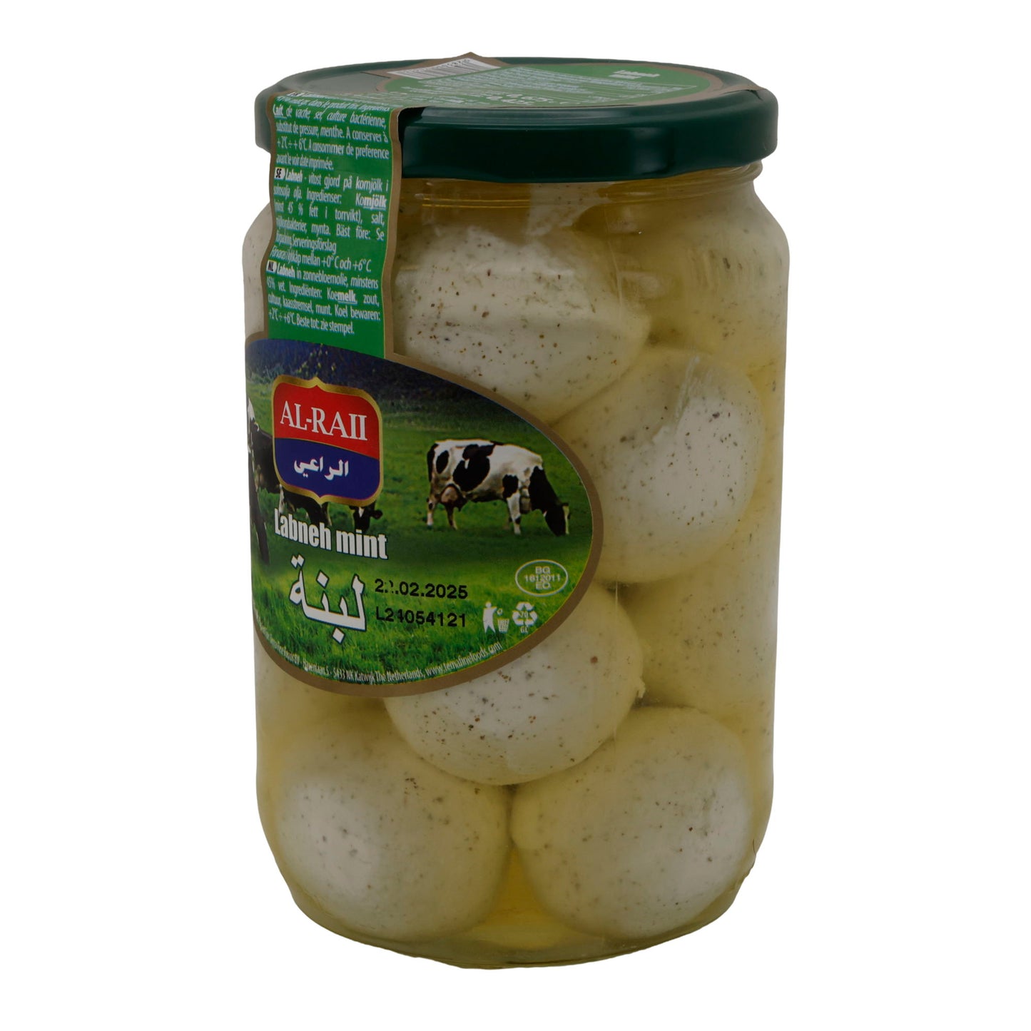 AL RAII LABNEH MIT MINZE IN GLAS