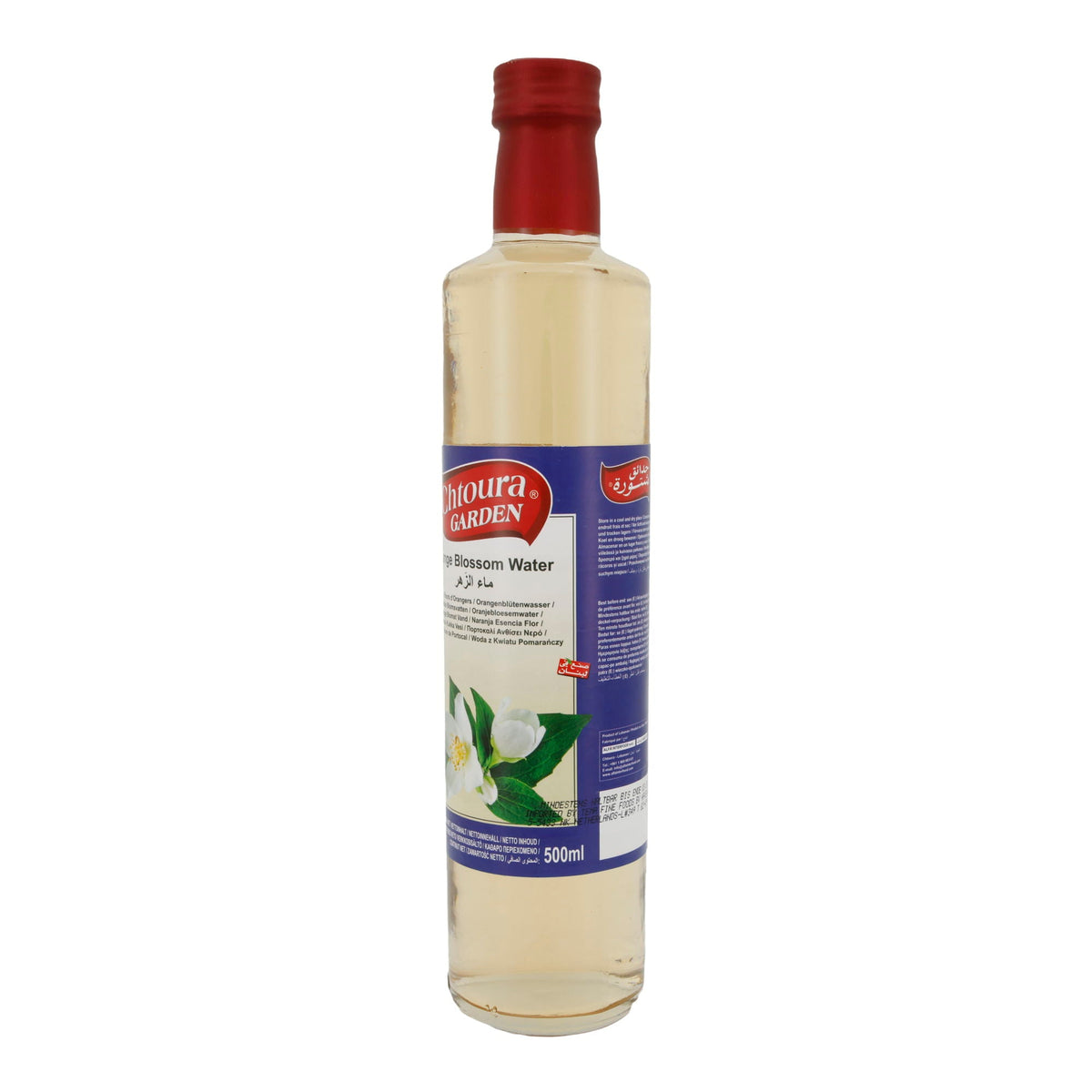 Orangenblütenwasser Chtoura Garden | Vielseitig für Küche und Kosmetik | 500 ml