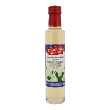 Aromastoff Chtoura Garden | Orangenblütenwasser | Vielseitig verwendbar für Küche und Kosmetik | 250 ml CHTOURA GARDEN
