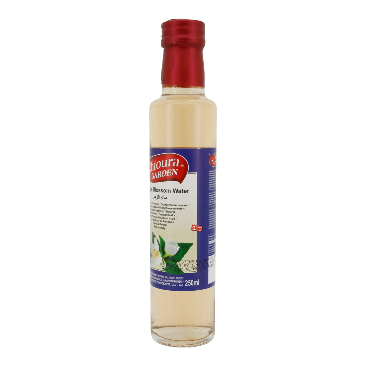 Aromastoff Chtoura Garden | Orangenblütenwasser | Vielseitig verwendbar für Küche und Kosmetik | 250 ml CHTOURA GARDEN