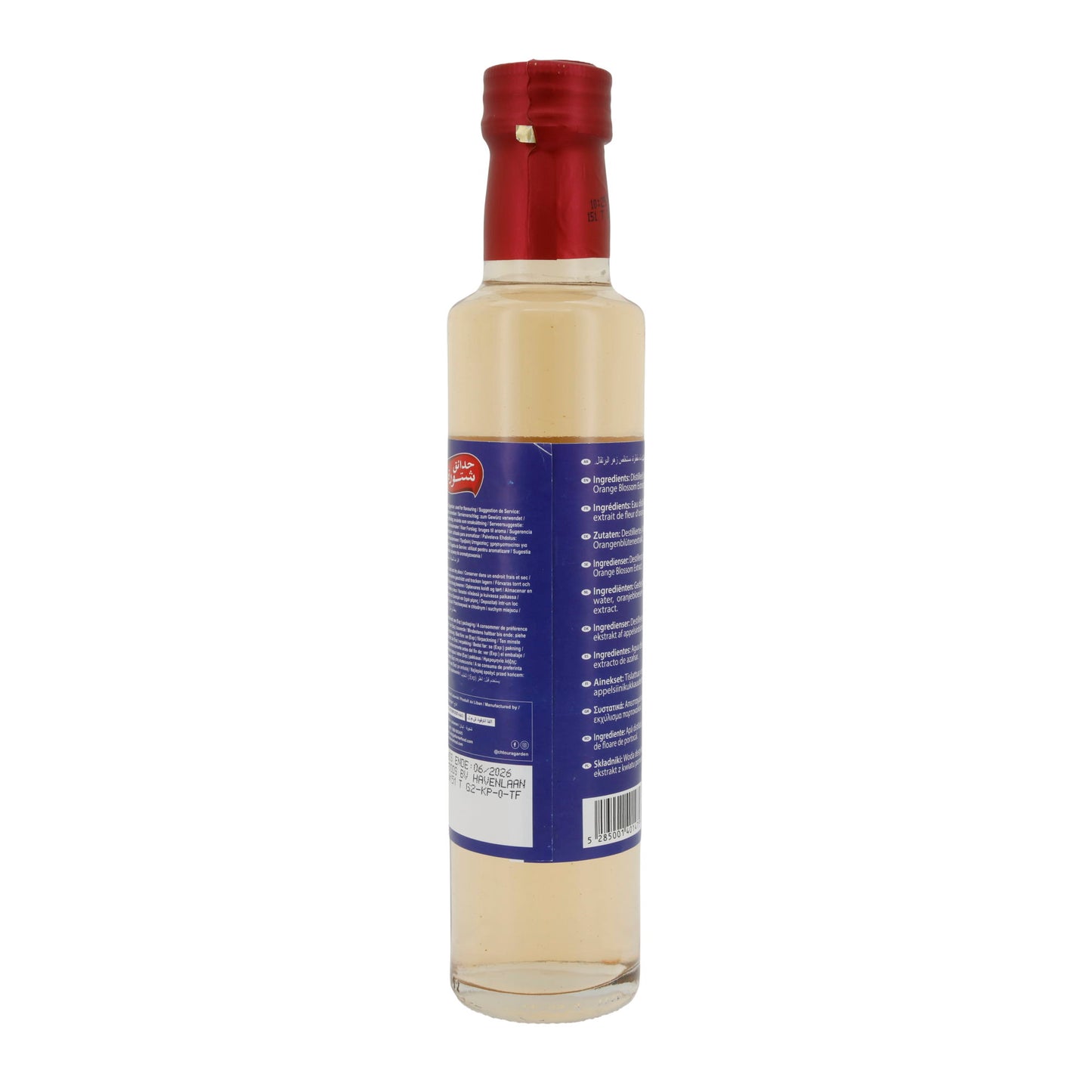Aromastoff Chtoura Garden | Oranjebloesemwater | Veelzijdig te gebruiken voor keuken en cosmetica | 250 ml