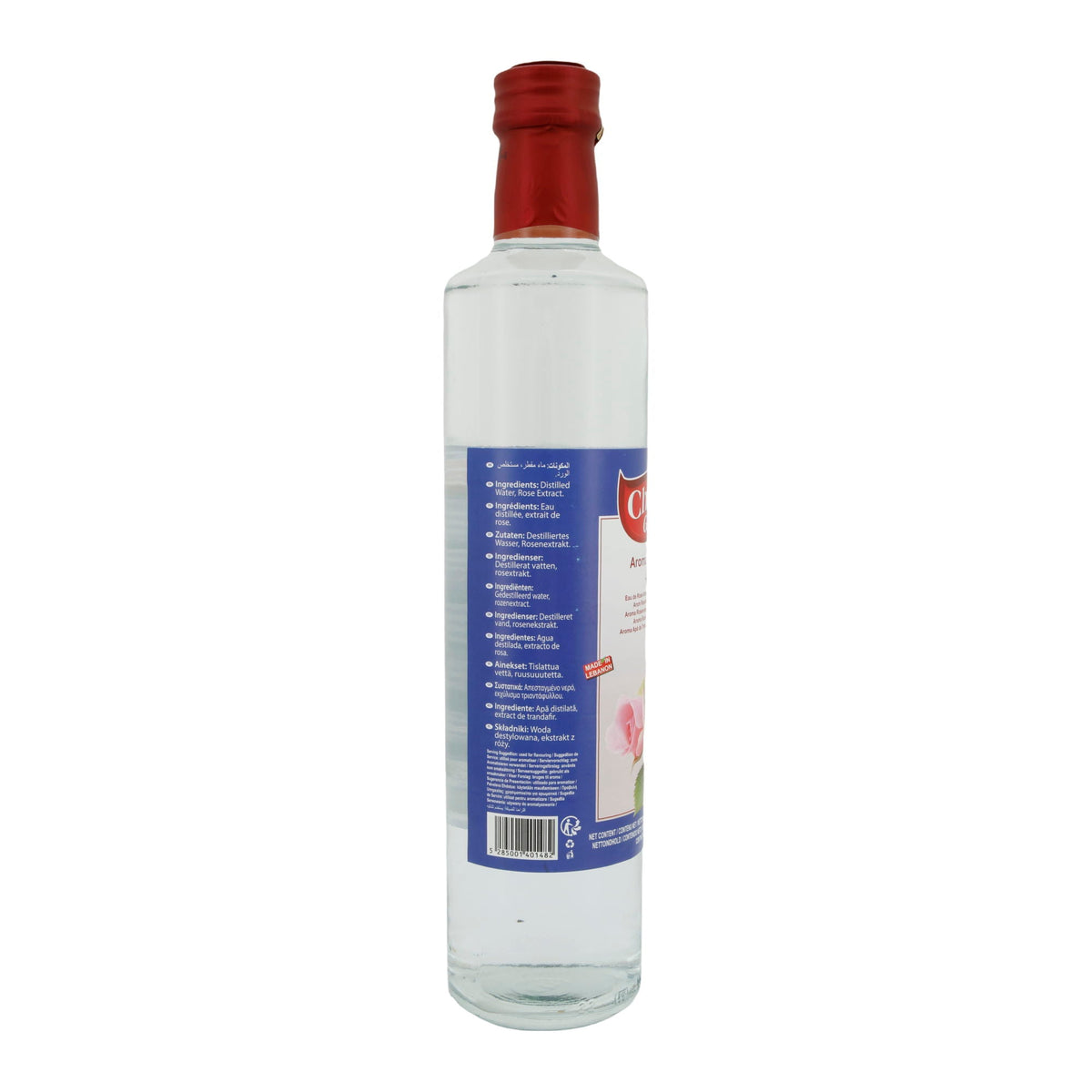 Rosenwasser Chtoura Garden | Aroma Rosenwasser | Natürlich, vielseitig einsetzbar | 500 ml