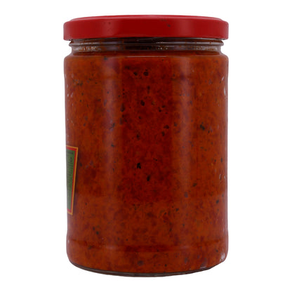 Paprikasaus Basš Ajvar | Stark | Pittig, van gegrilde groenten | 580 ml
