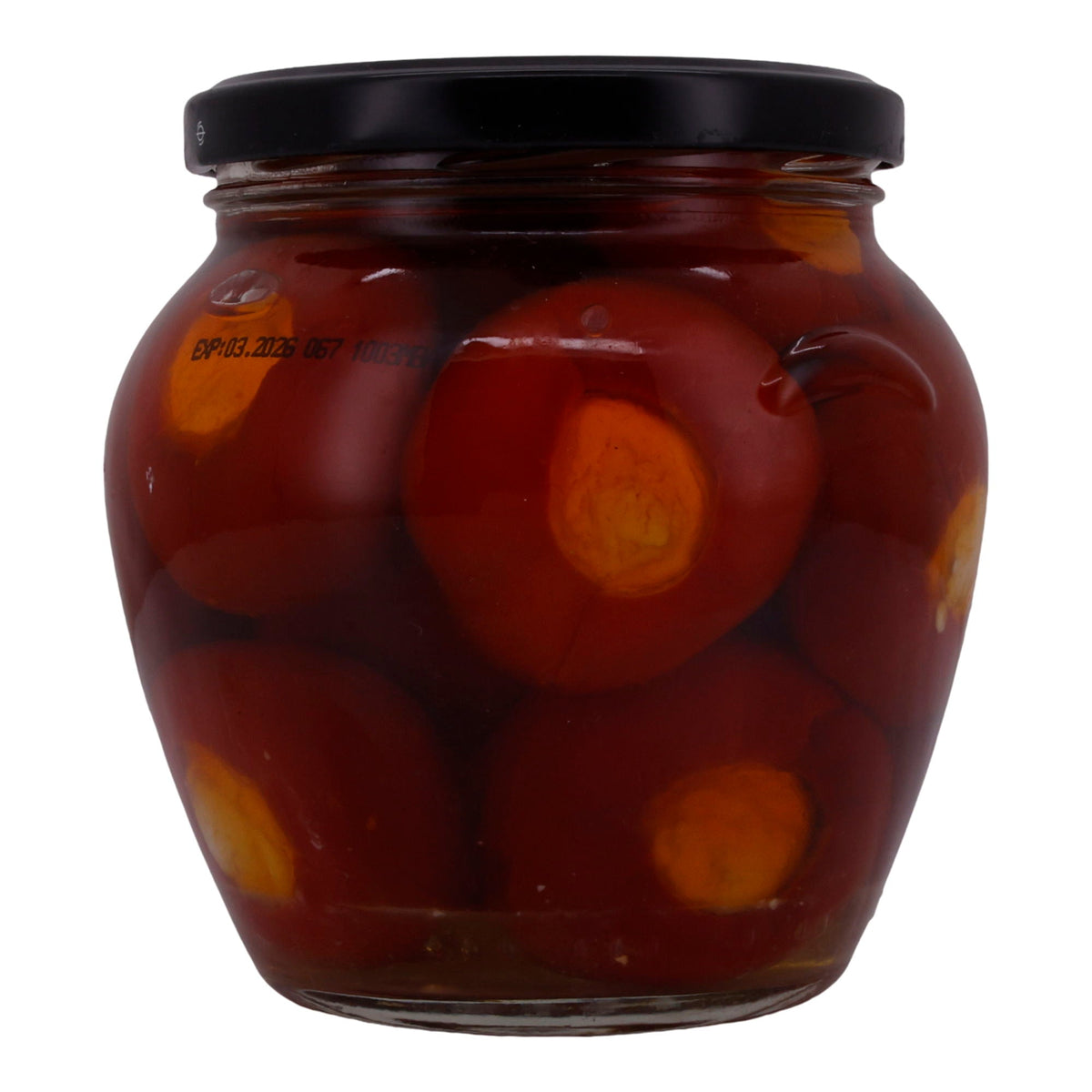 Gefüllte Kirschpaprika Va-Va Premium Foods | Gemüse | Scharf, mit Käse | 550 g ADELINA