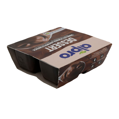 Pudding au chocolat Alpro Dessert goût chocolat noir | Dessert | Pudding au chocolat végétal avec un arôme intense de cacao | 500 g (4 x 125 g)
