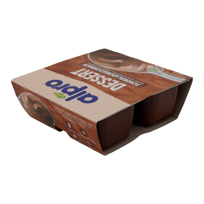 Pudding au chocolat Alpro Dessert | Dessert | Pudding au chocolat végétal sans réfrigération | 500 g (4 x 125 g)