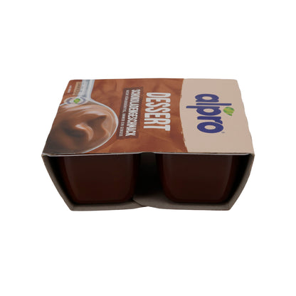Pudding au chocolat Alpro Dessert | Dessert | Pudding au chocolat végétal sans réfrigération | 500 g (4 x 125 g)