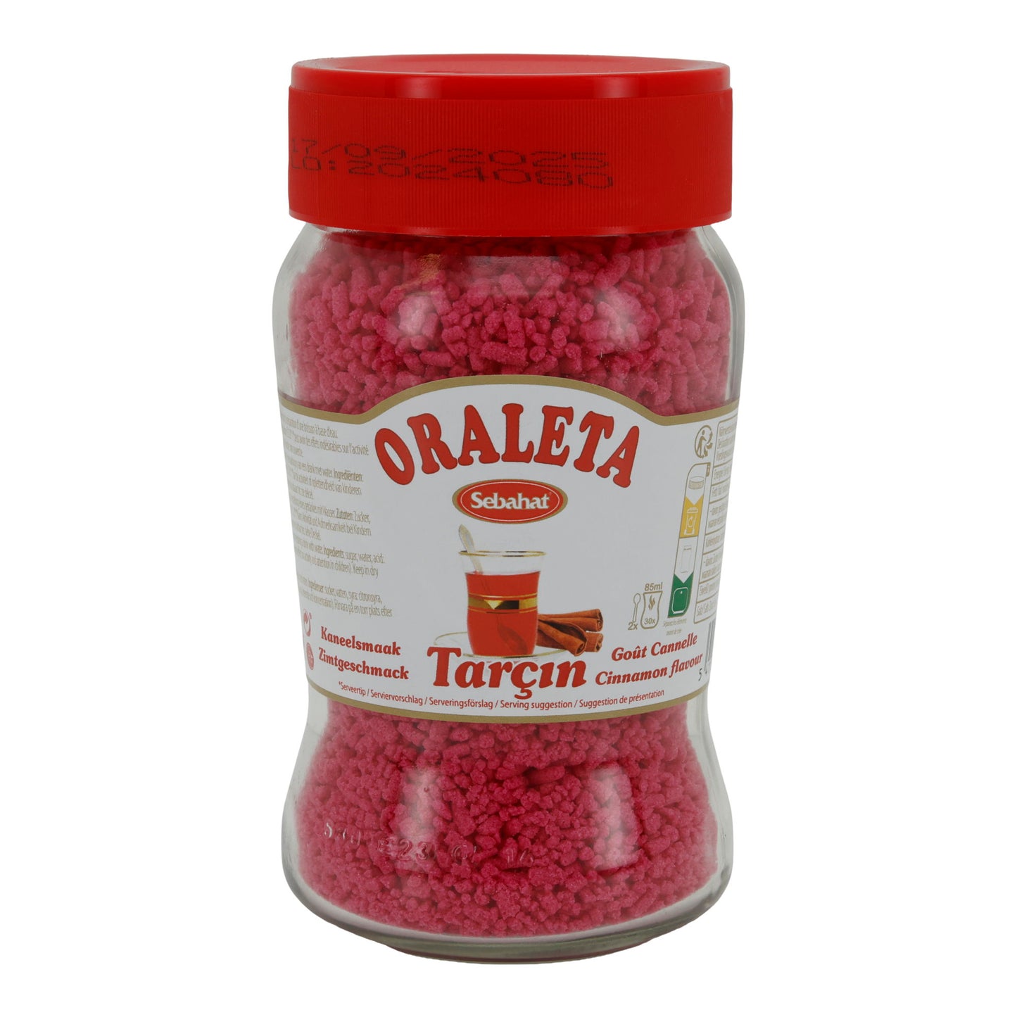 Instant-drankpoeder Oraleta Tarçın | Instantpoeder | Kaneelsmaak | 220 g glas