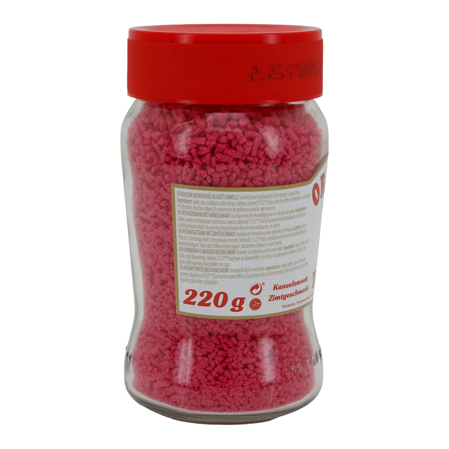 Instant-drankpoeder Oraleta Tarçın | Instantpoeder | Kaneelsmaak | 220 g glas