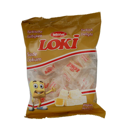Loki Sade Lokum Sebahat | Şekerleme | Geleneksel Türk Lokumu | 200 g