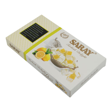 Lokum Saray | Turkse lekkernij | Met citroensmaak | 400g
