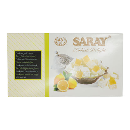 Lokum Saray | Turkse lekkernij | Met citroensmaak | 400g