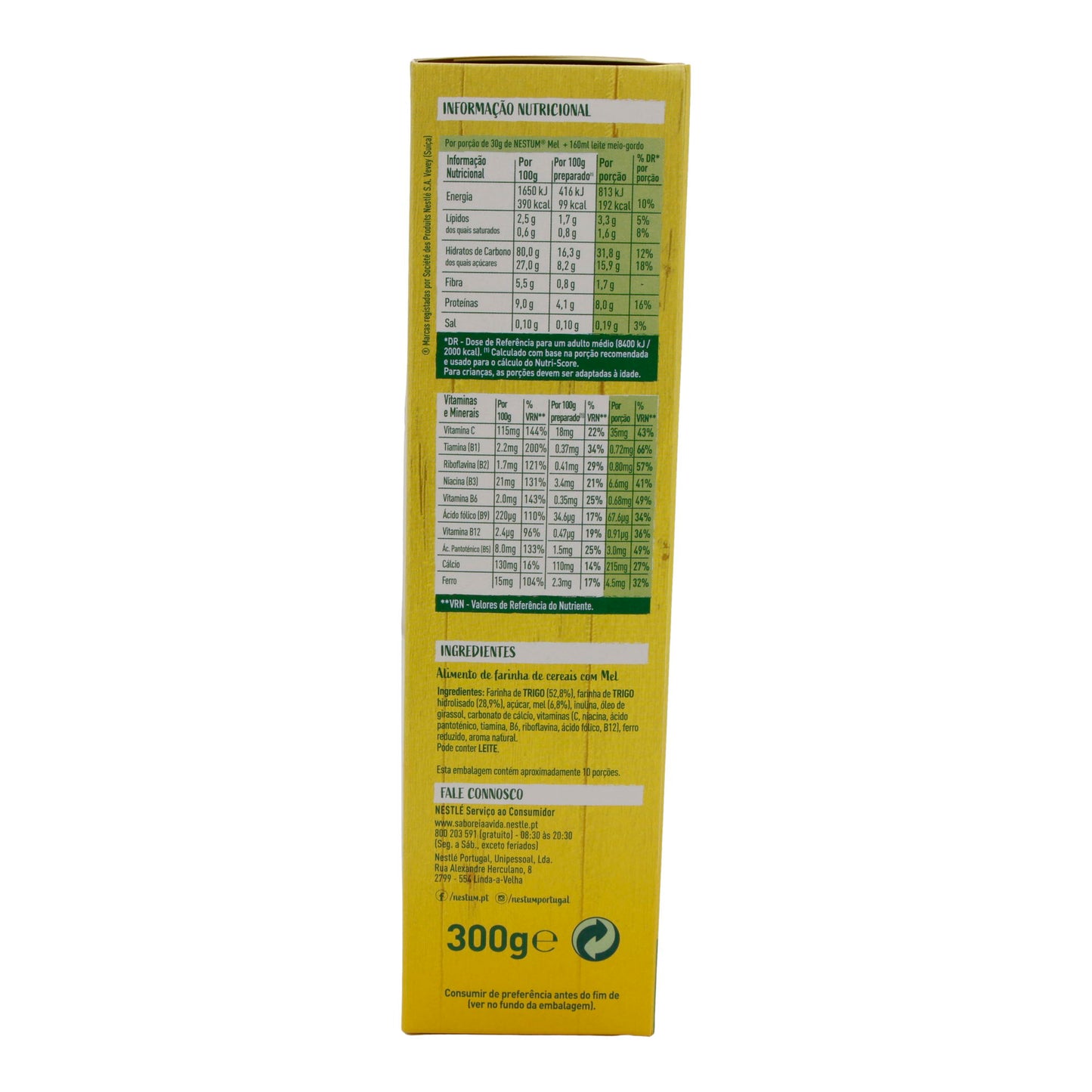 Cereali Nestlé | Nestum Miele | Con miele, arricchito con 8 vitamine | 300 g
