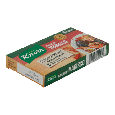 Brühwürfel Knorr Caldo de Marisco | Für Brühe | Meeresfrüchte-Gewürz | 8 Würfel (80 g)