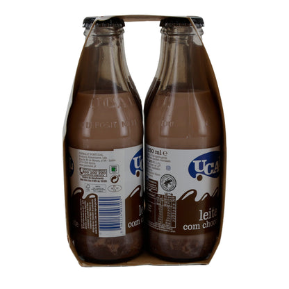 Milchgetränk UCAL Leite com Chocolate | Getränk | Schokoladenmilchgetränk aus Portugal | 6×250 ml