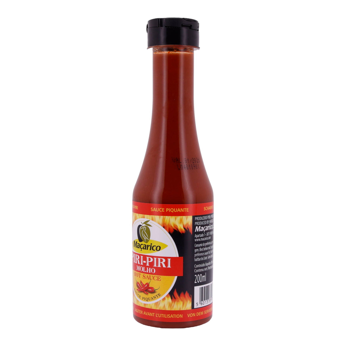 Hot Sauce Maçarico | Piri-Piri | Scharf | 200ml