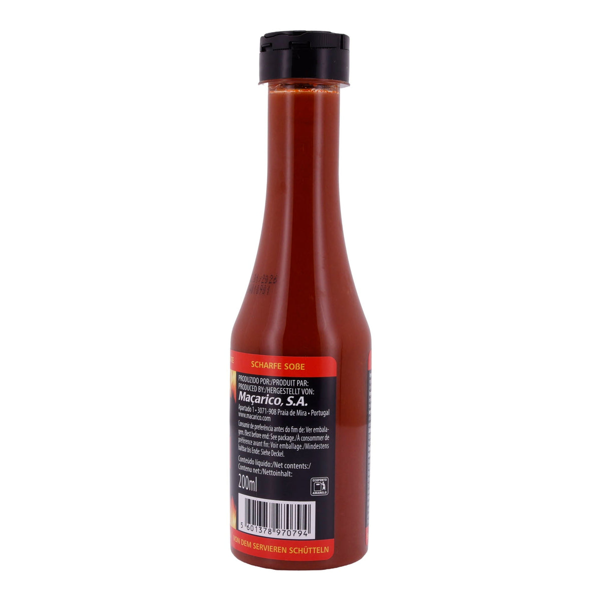 Hot Sauce Maçarico | Piri-Piri | Scharf | 200ml