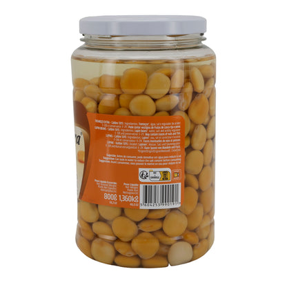 Lupinenbohnen OlivaMira | Tremoço Extra | In Salzlake eingelegt | 1360 g