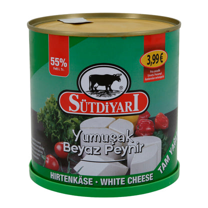 Weichkäse Sütdiyarı | Weißkäse in Salzlake | Traditioneller Weißkäse mit 55 % Fett i. Tr. | 750 g