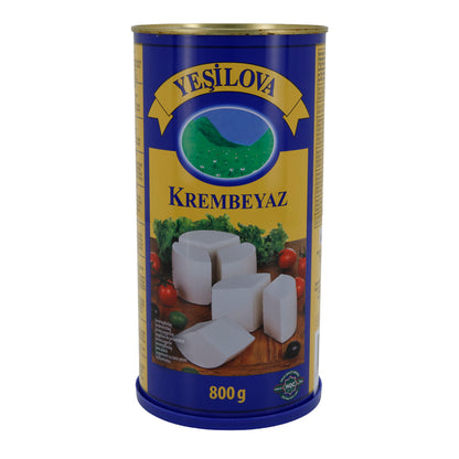Weichkäse Yeşilova Krembeyaz | Käsezubereitung in Salzlake | Aus Magermilch mit Pflanzenfett | 1550 g