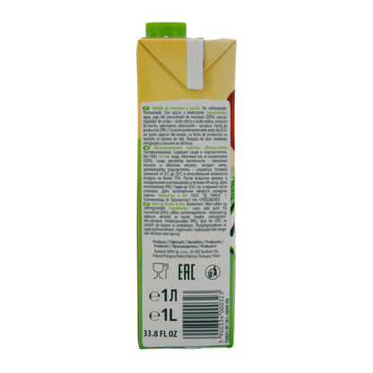 Tymbark | Apfel-Minz-Getränk | 20 % Fruchtgehalt | 1 l