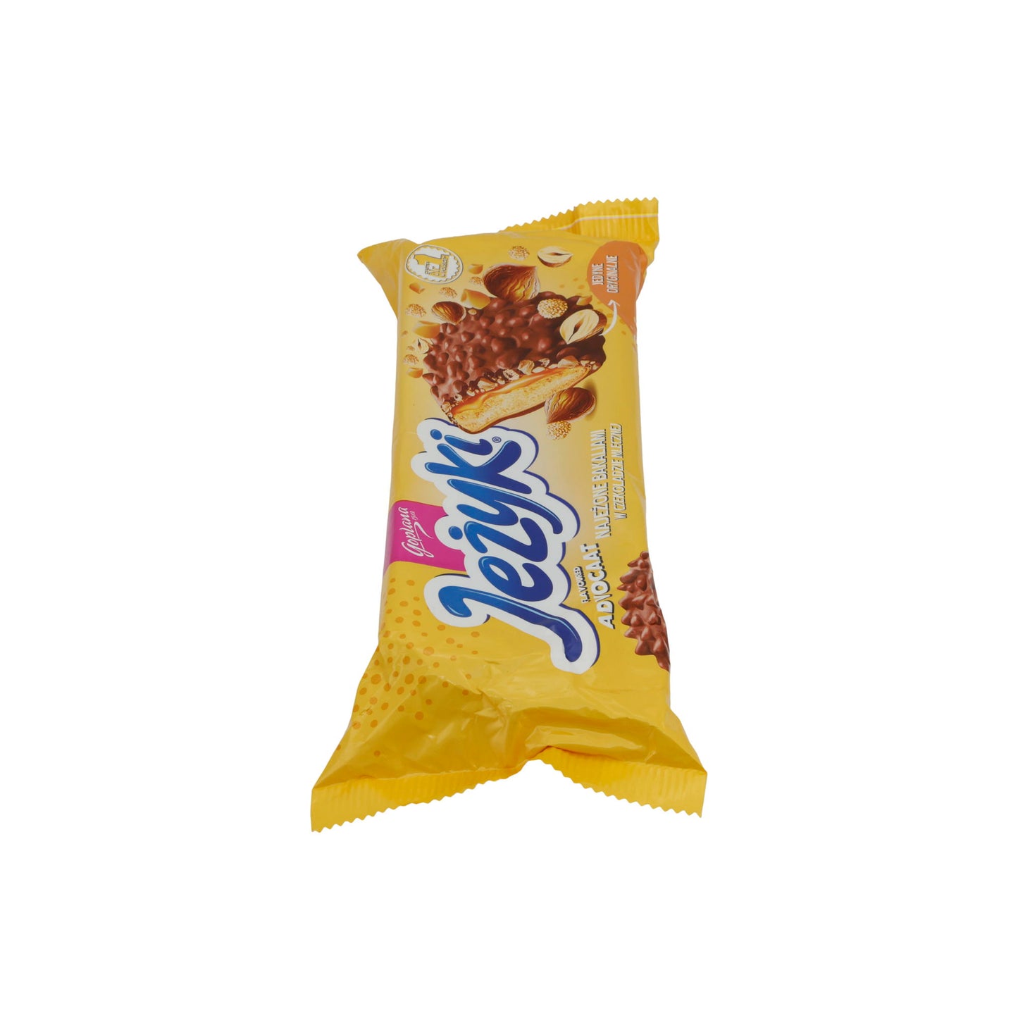 Biscotti Jeżyki | Advocat | Con caramello, nocciole e riso croccante al cioccolato | 140g