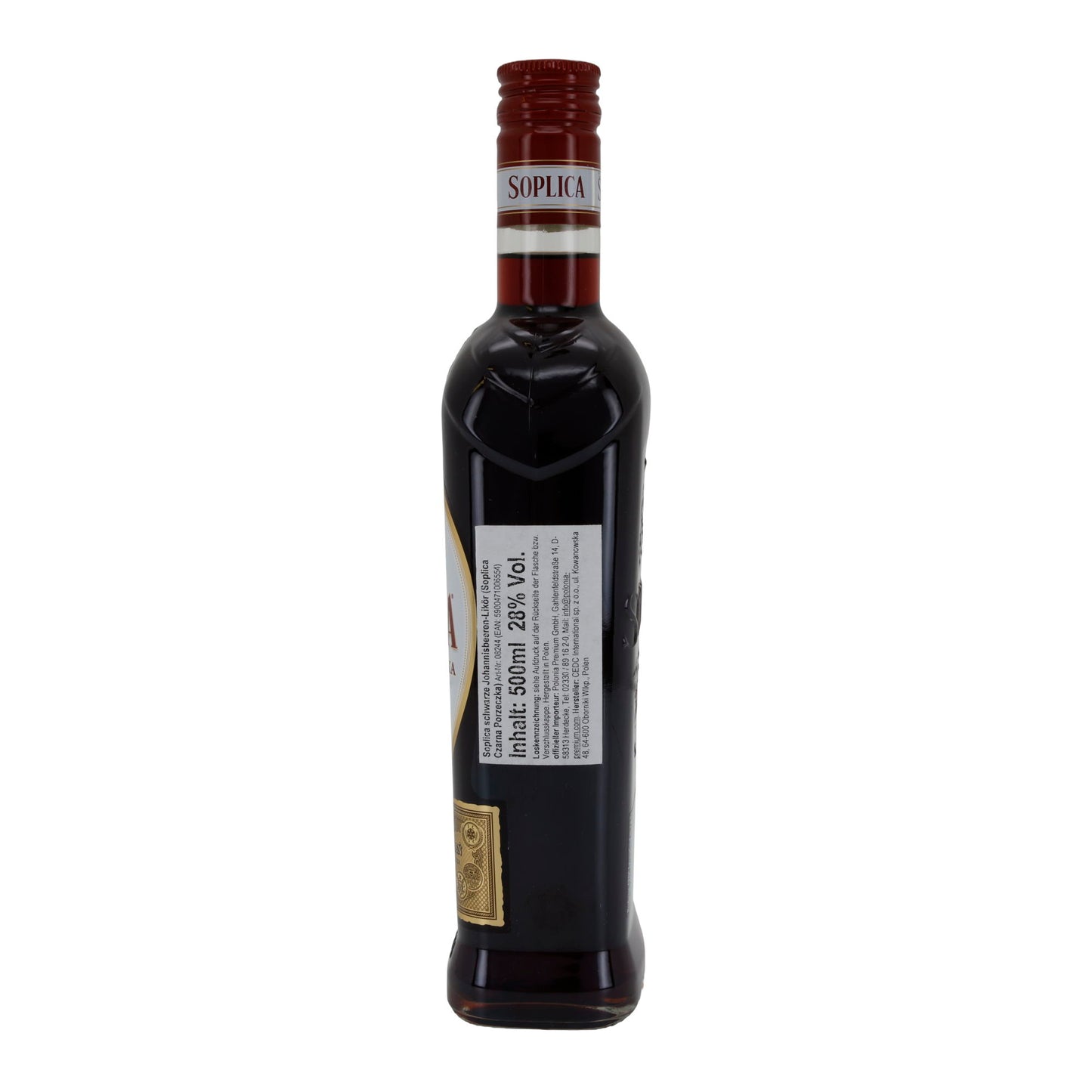 Likör | Soplica Czarna Porzeczka | Schwarze Johannisbeere | 500 ml | 28 % Vol.