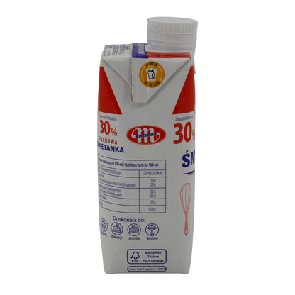 Dessertroom Mlekovita | Room | 30%, Poolse room voor zoete creaties | 330 ml