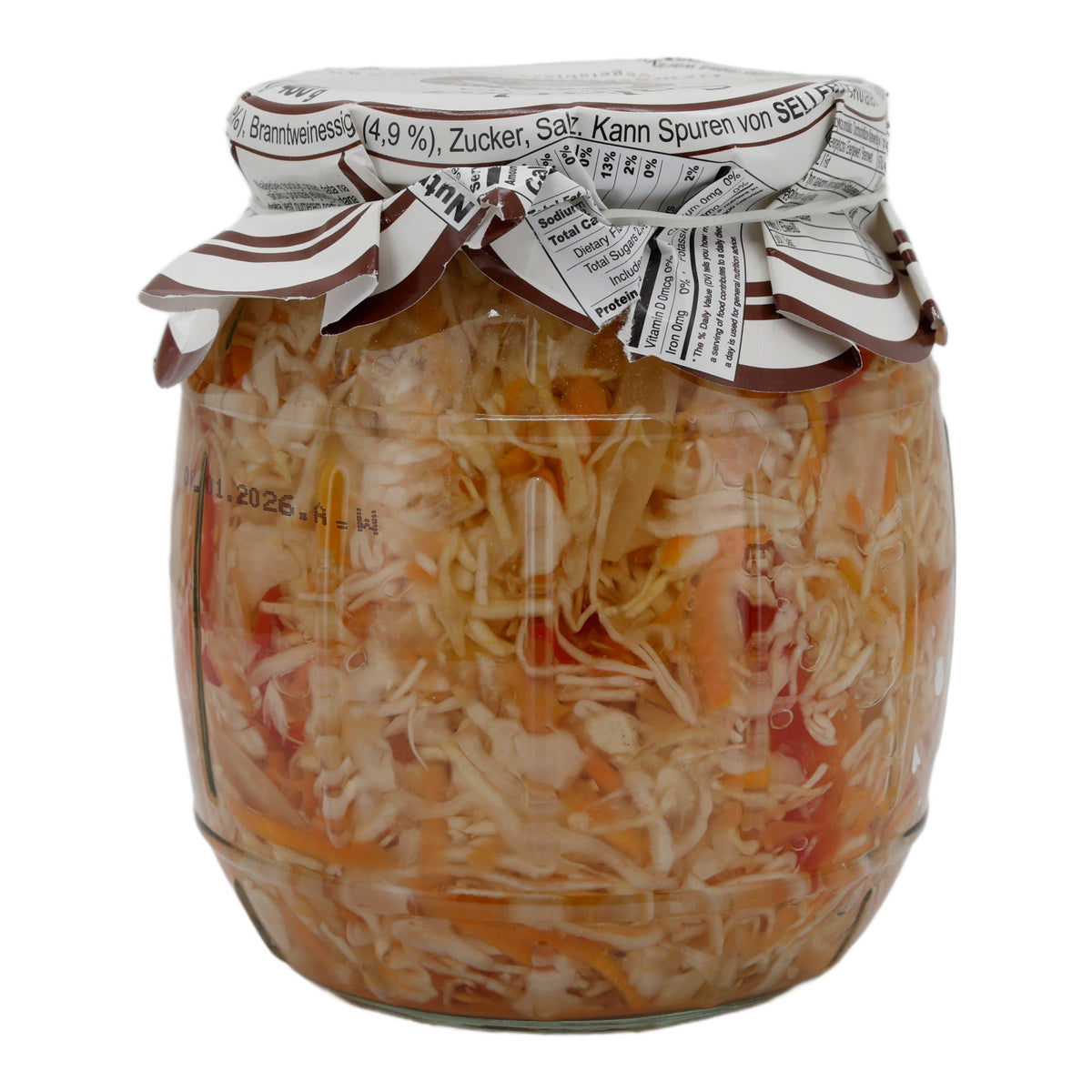 Beilagensalat Smak Tradycji | Sałatka Obiadowa | Traditionell im Glas | 640g