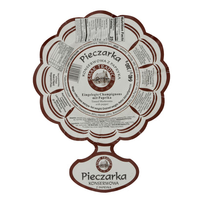 Champignons Pieczarka Konserwowa | met paprika | ingelegd | 680 g