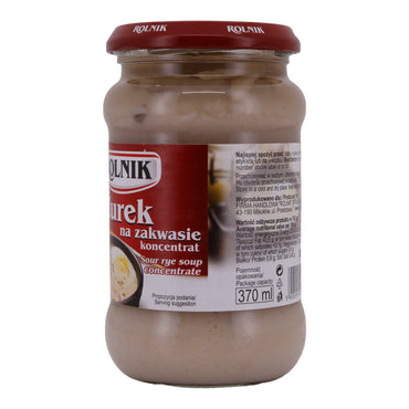 Suppenkonzentrat Rolnik | Suppe | Żurek na Zakwasie | 350 ml