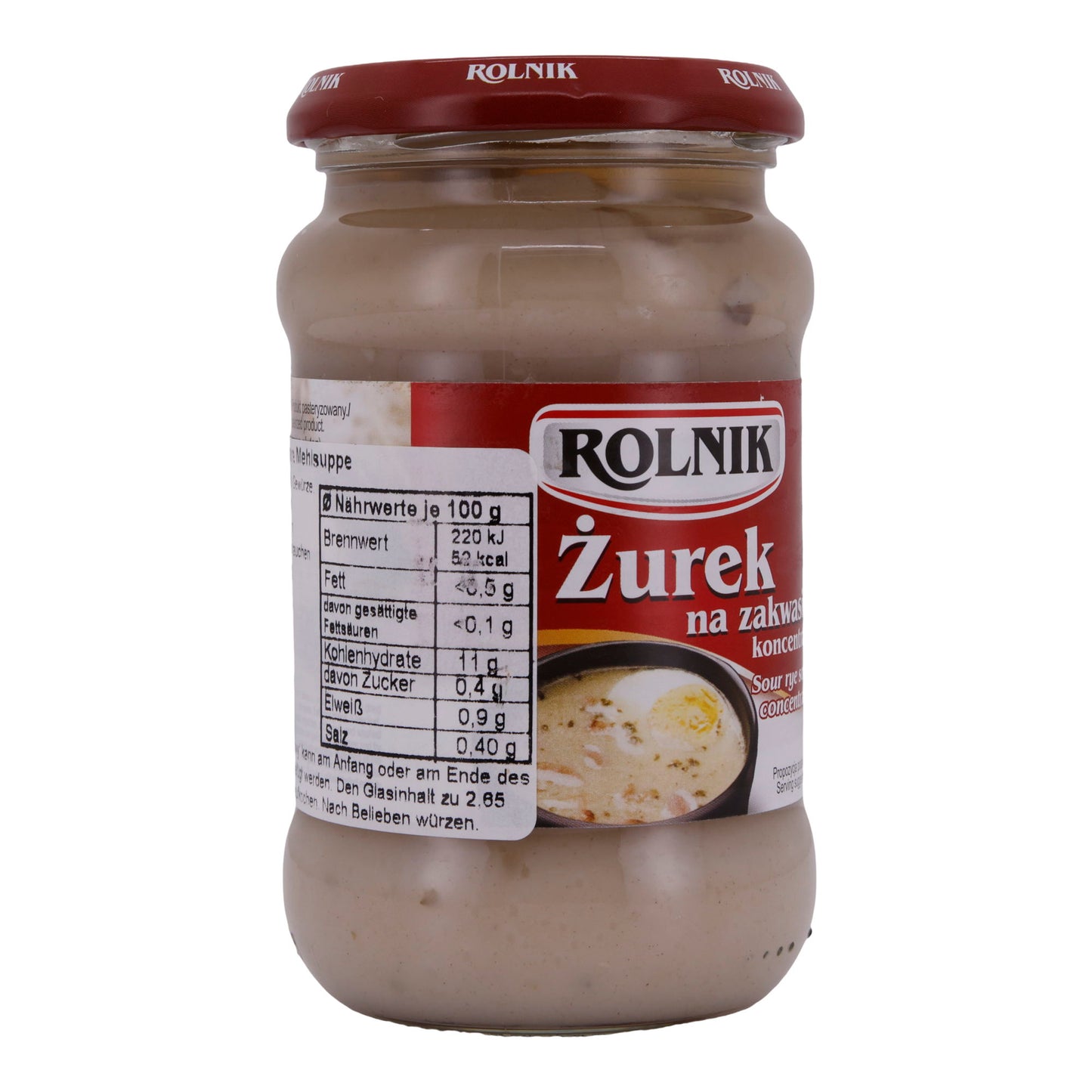 Suppenkonzentrat Rolnik | Suppe | Żurek na Zakwasie | 350 ml