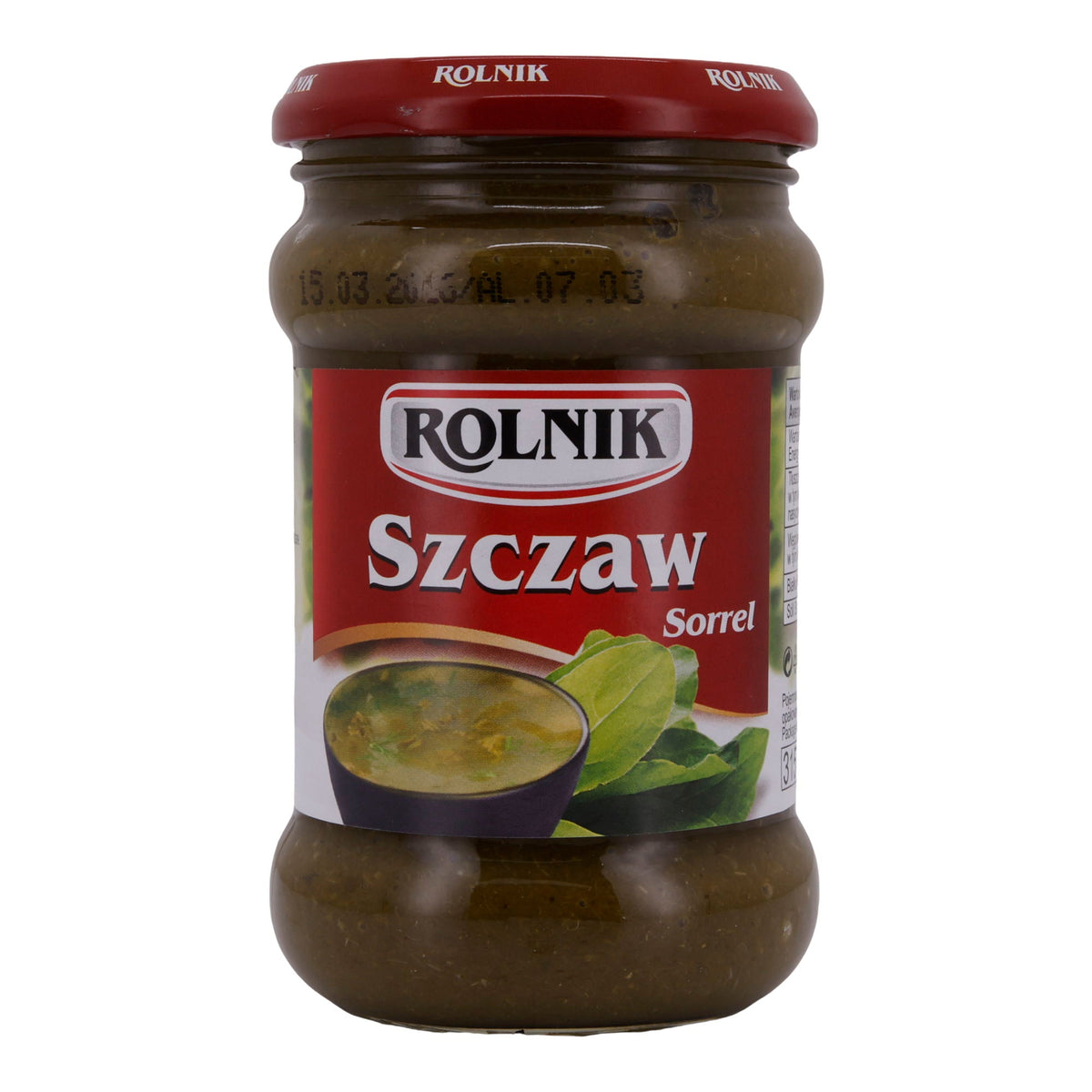 Sauerampfer Rolnik | Gemüse | Ideal für Suppen und traditionelle Gerichte | 315 ml