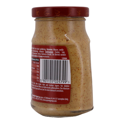 Russische Senf Prymat | Senf | Sehr scharf, grobkörnig | 165ml