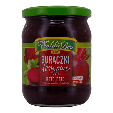 Buraczki Domowe WaldiBen | Gemüse | Rote Bete | 450 g WALDIBEN