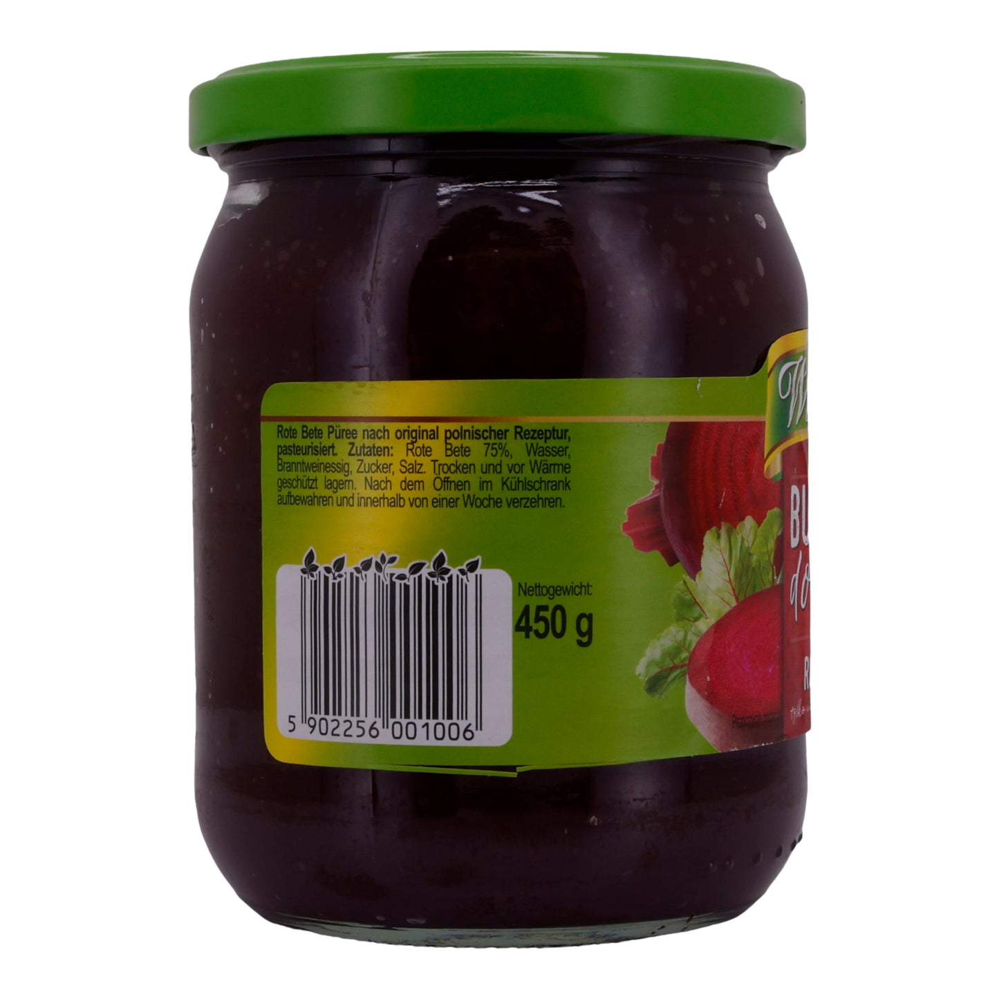 Barbabietole fatte in casa WaldiBen | Verdure | Barbabietola rossa | 450 g