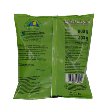 Cetrioli Sottaceto Słoneczne Pole Ogórki Kiszone | Sauergurken | Tradizionali cetrioli sottaceto polacchi in salamoia | 800 g
