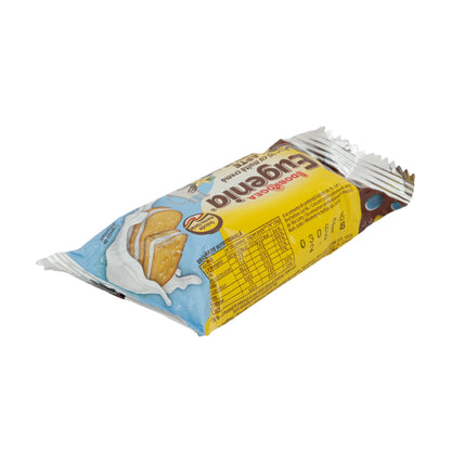 Doppelkeks Dobrogea Eugenia | Biscotto sandwich al latte e vaniglia | Ripieno cremoso | 36 g